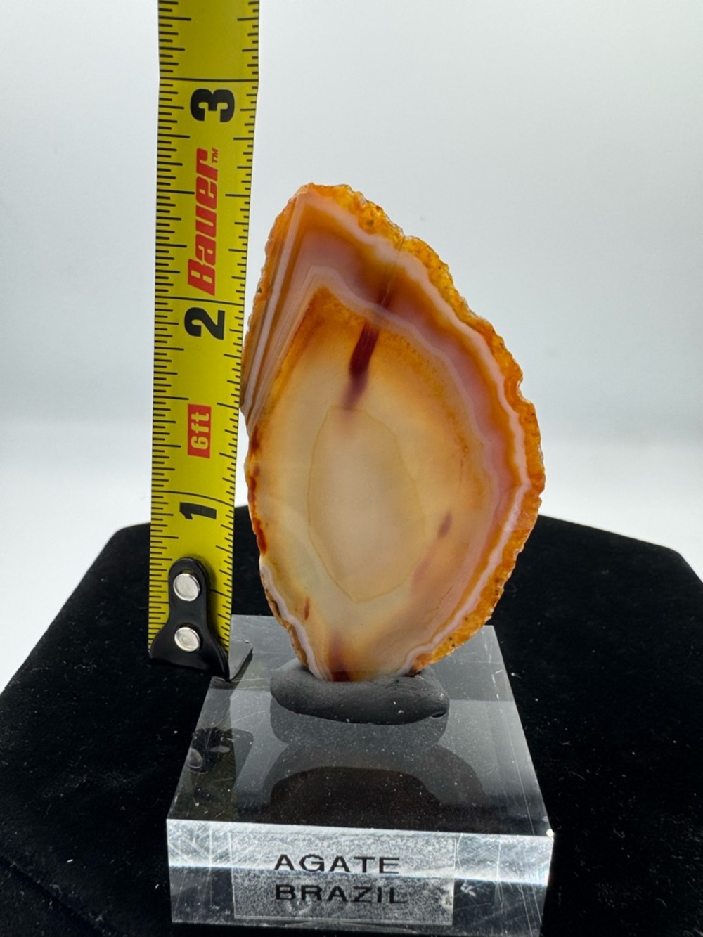 Brazilian Agate Slice - Picture 4 of 4